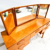 Coiffeuse Bureau Vintage en Teck – Style Scandinave (Jentique