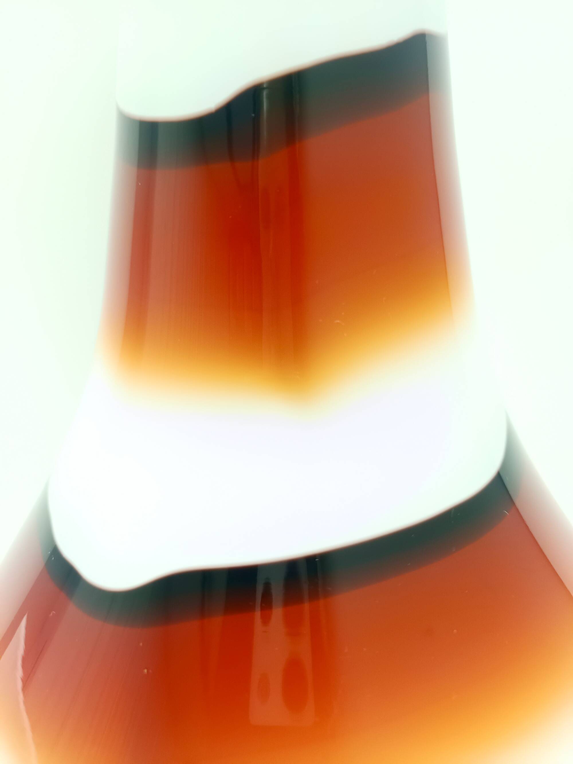Large Red, Black and White Glass Vase attr. to Carlo Moretti