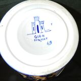 Gien vase with handles