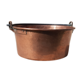 Old copper cauldron