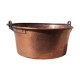 Ancien chaudron en cuivre