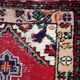 Tapis Vintage Hamadan en Laine (65cm x 89cm), Années 1970