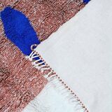 Traditional Moroccan wool Berber rug size 150 x 250 cm