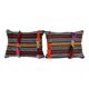 Set of 2 vintage Turkish cushion covers 46x61 cm
