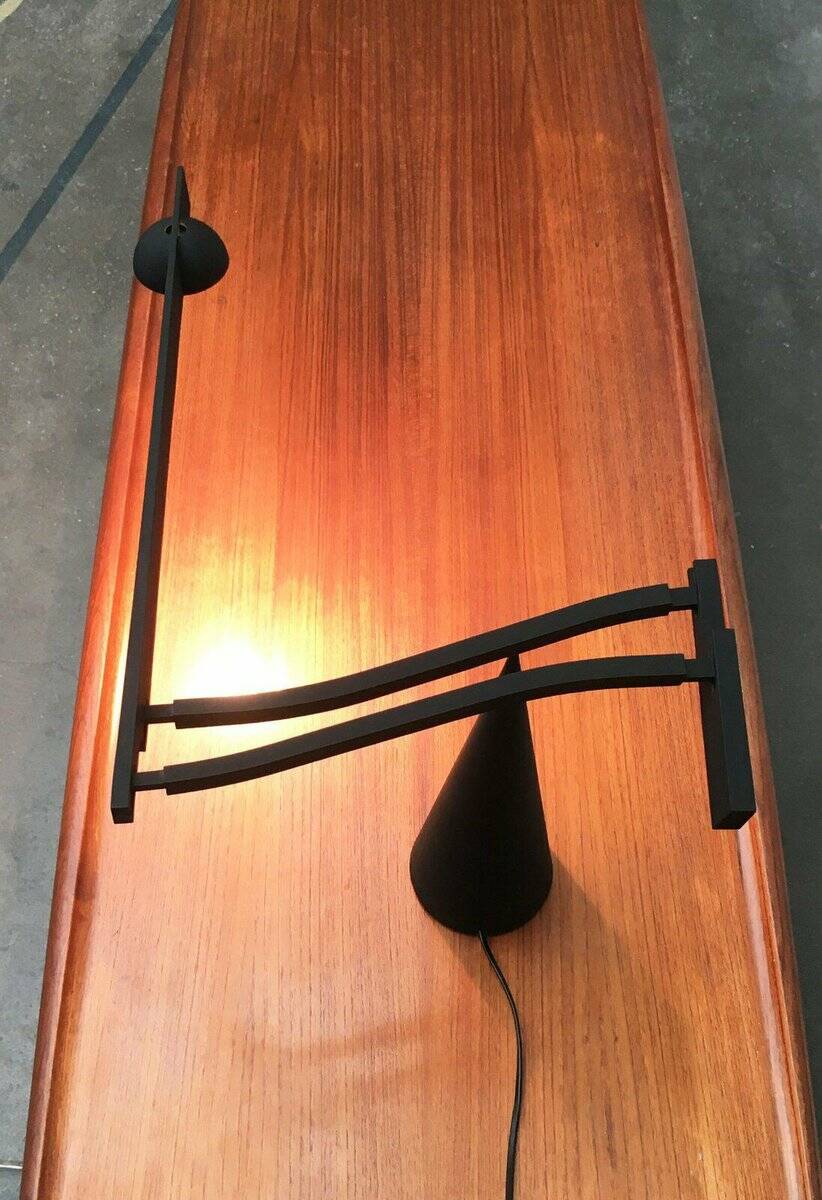 Postmodern Italian table lamp model Tabla by Mario Barbaglia and Marco Colombo for Italiana Luce, 1980s.