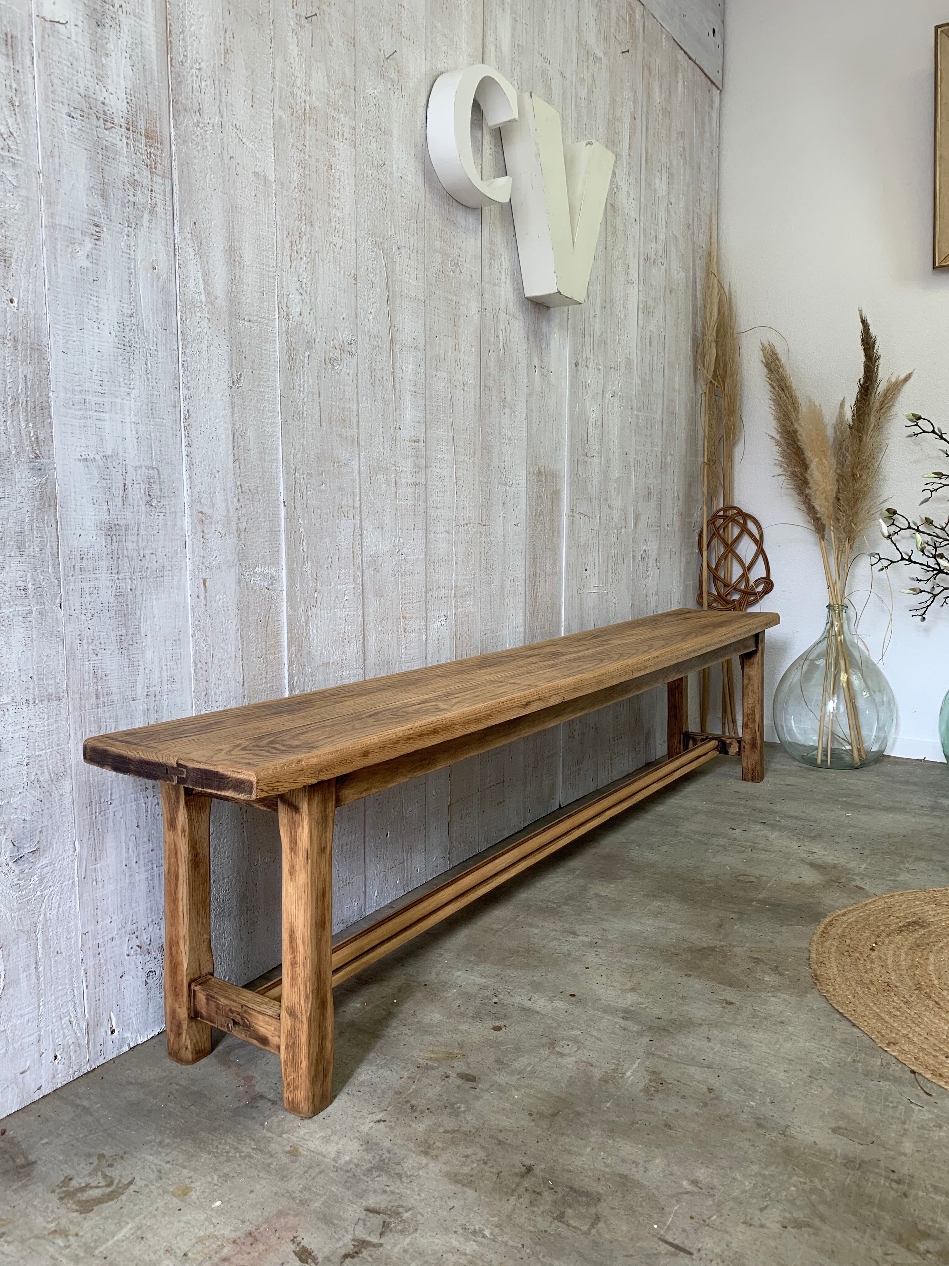 Pair of farm benches