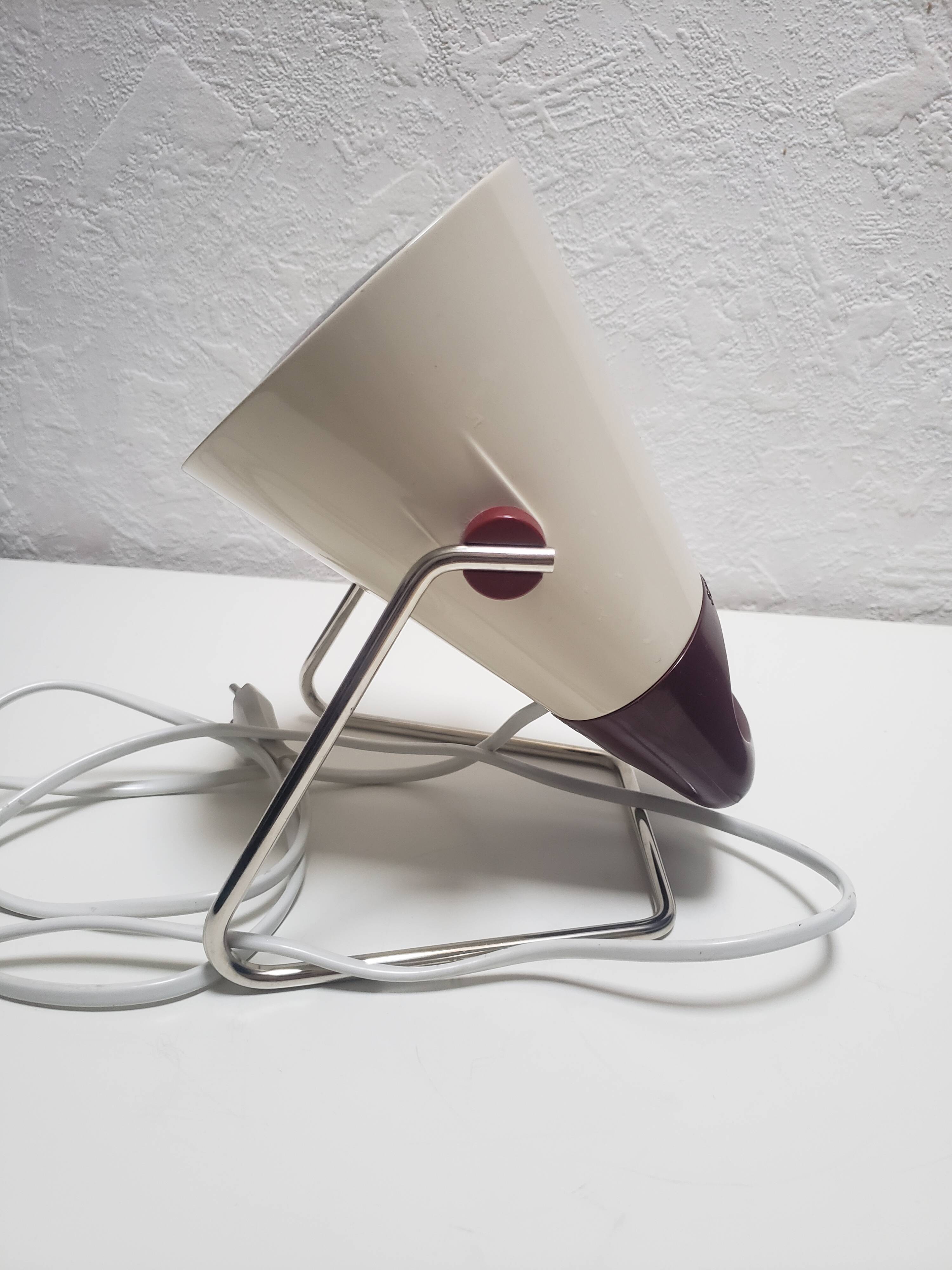 Philips Infraphil HP3603 infrared lamp - Space Age design - Vintage 70s