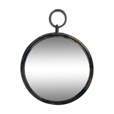 Faux bamboo chinoiserie mirror, France, 1960s - 1970s