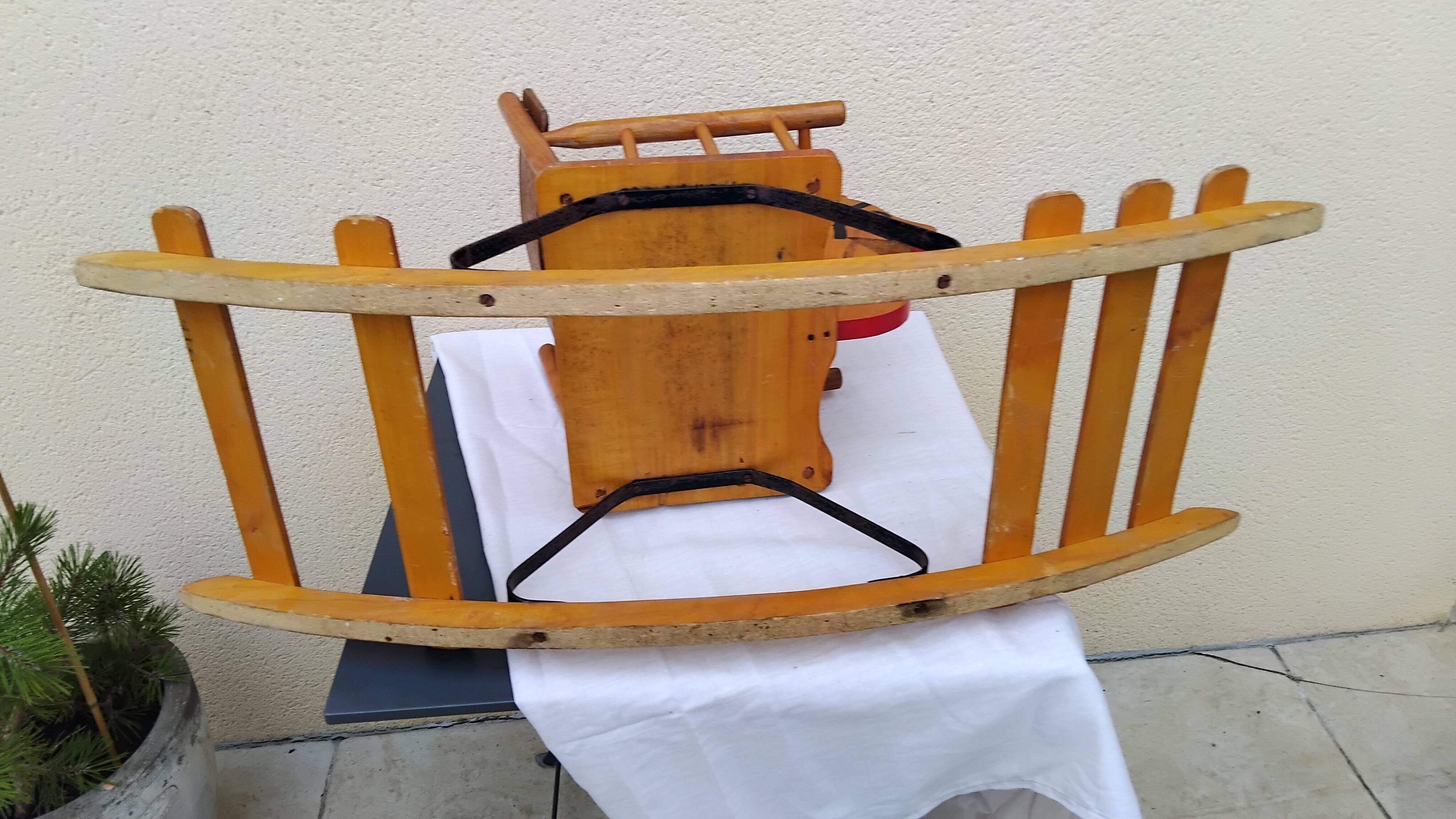 Old rocking chair, vintage children's toy