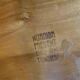 Plateau vintage scandinave en teck 1960