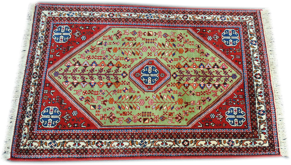 Authentic Persian rug mid-20th century 147 x 100 cm