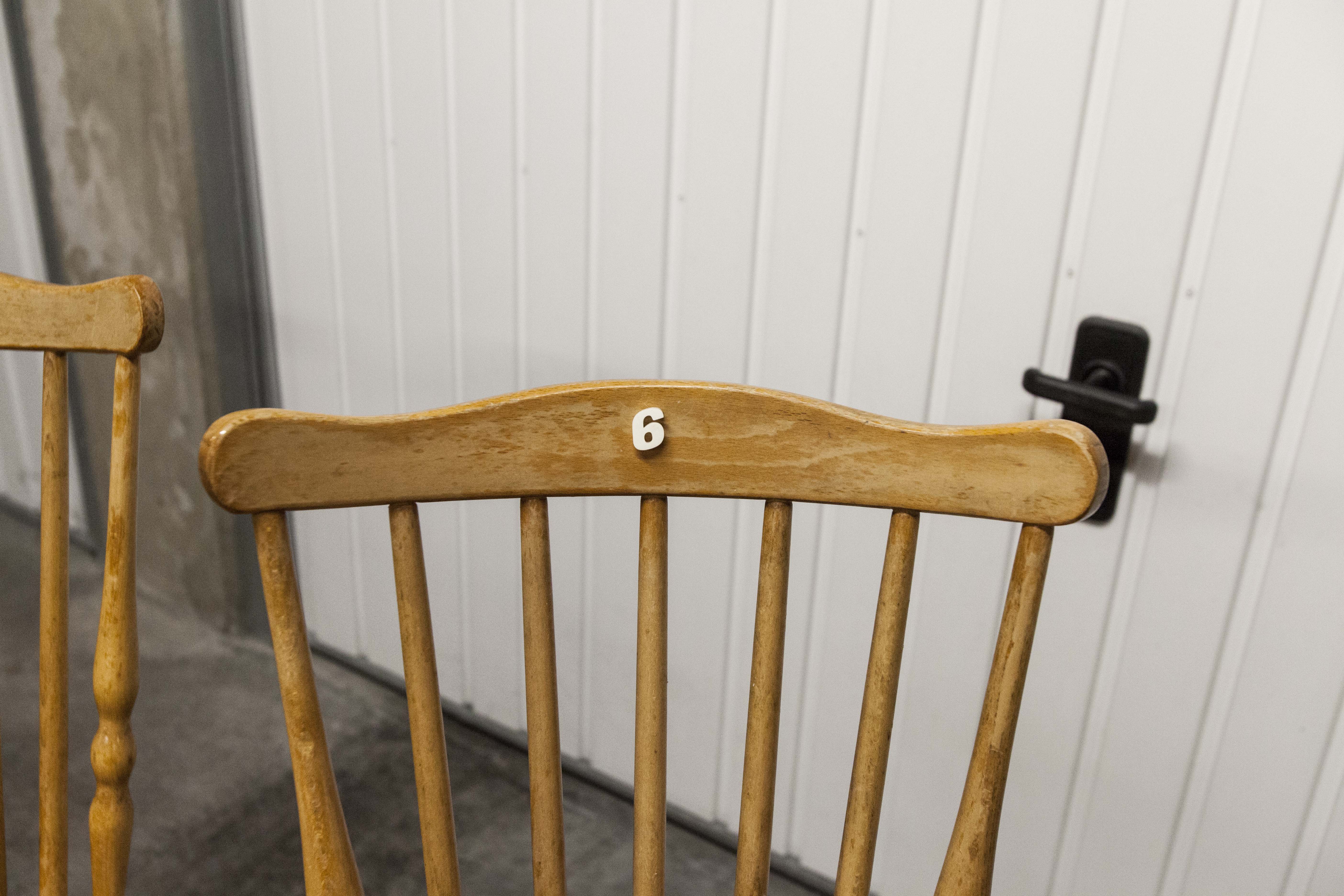 Set of 8 Baumann chairs "Florida"