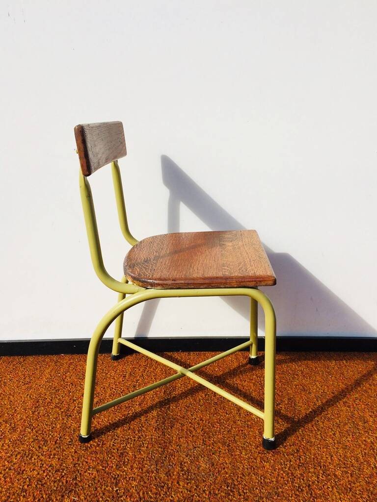 Tubax school chair. vintage 50s