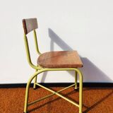 Tubax school chair. vintage 50s