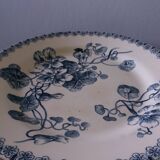 Assiette plate Gien Capucines Terre de fer