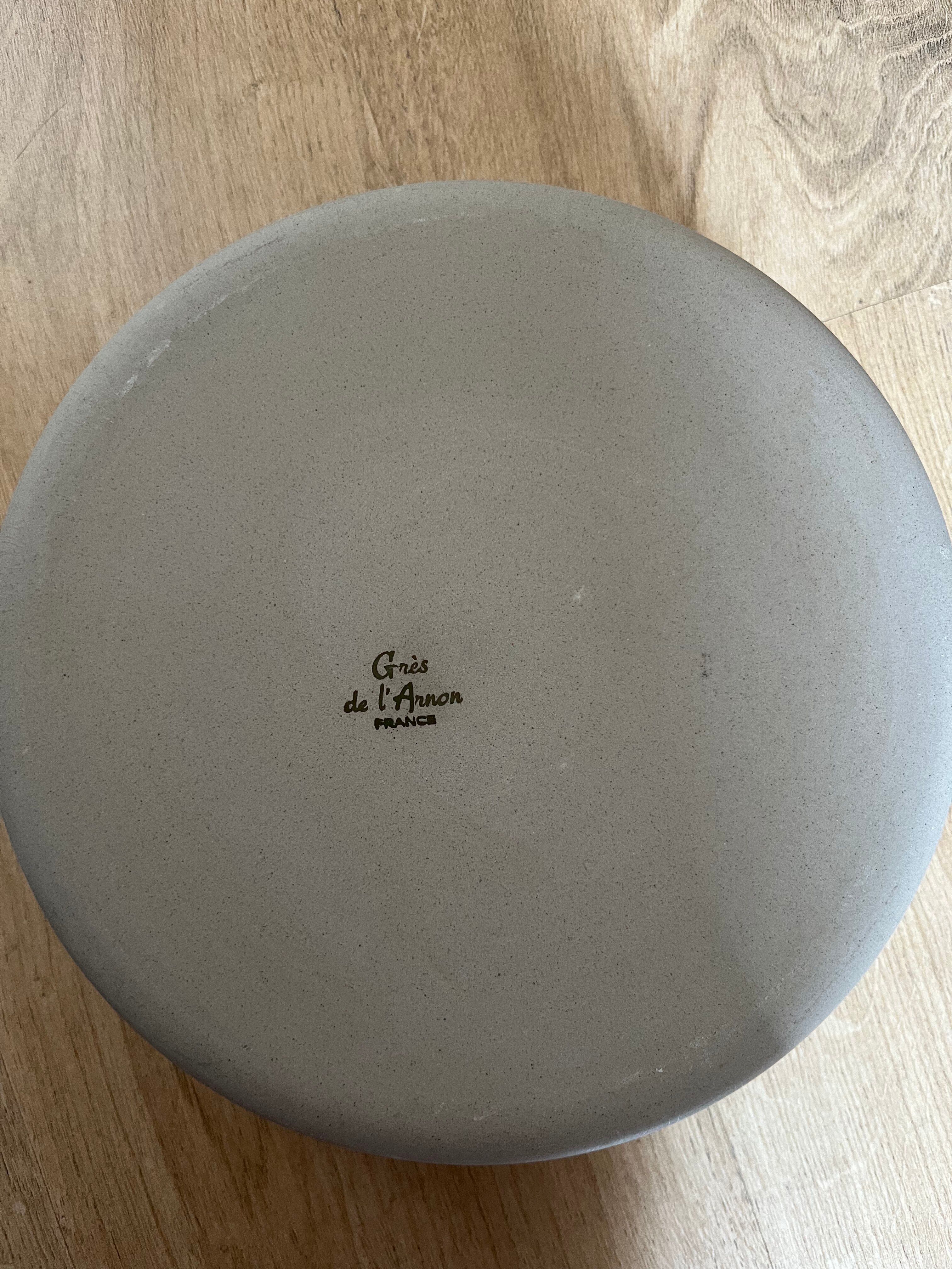 Arnon Stoneware Plates 1970