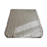 Bedspread vintage wool blanket 265x230 cm with its pillowcase