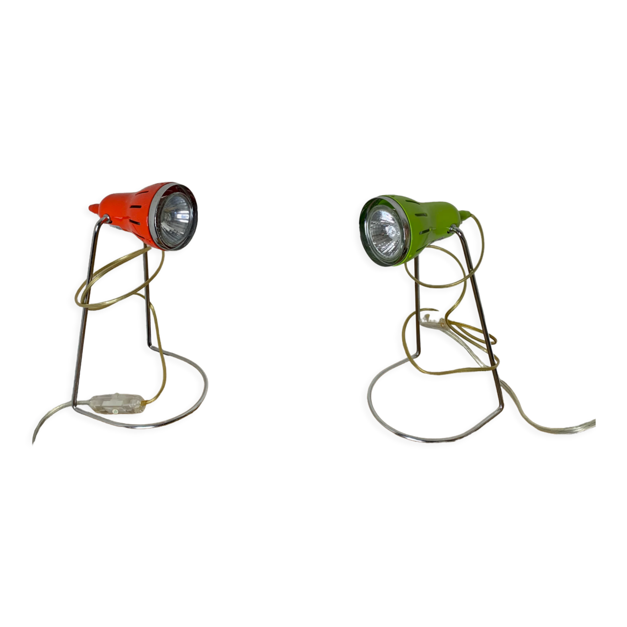 Pair of Brilliant spot lamps