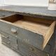 1930s workshop furniture with shell handles.