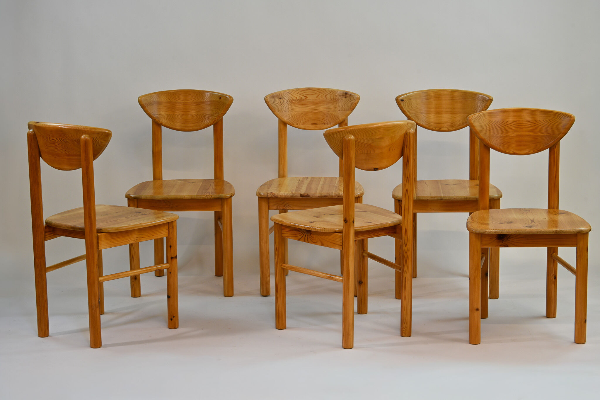 Rainer Daumiller chairs, 1970, Denmark, 6*
