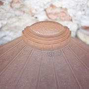 Art Deco Wall Sconce Moulded Glass