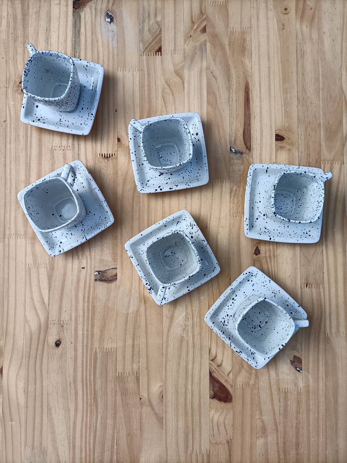 Set of Contemporary Coffee Cups