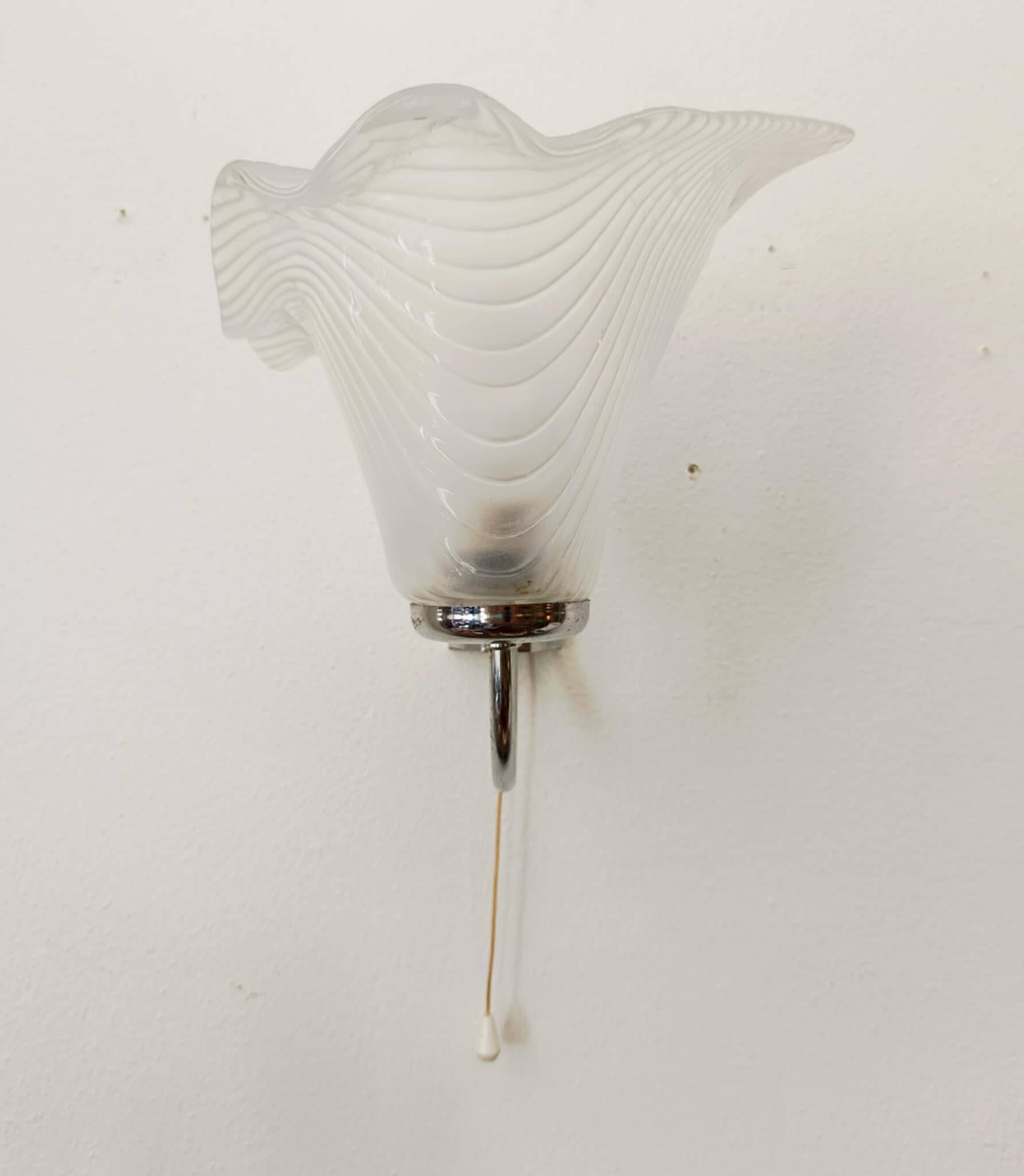 Applique vintage globe tulipe