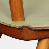 Vintage wooden chair for the manufacturer Ton, 1960