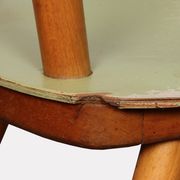 Vintage wooden chair for the manufacturer Ton, 1960