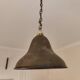 Suspension  abat-jour en laiton - lustre cloche métal bronzé