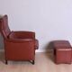 Armchair with Footstool, Erpo International, 1980s