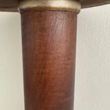 Art Deco wooden pedestal table
