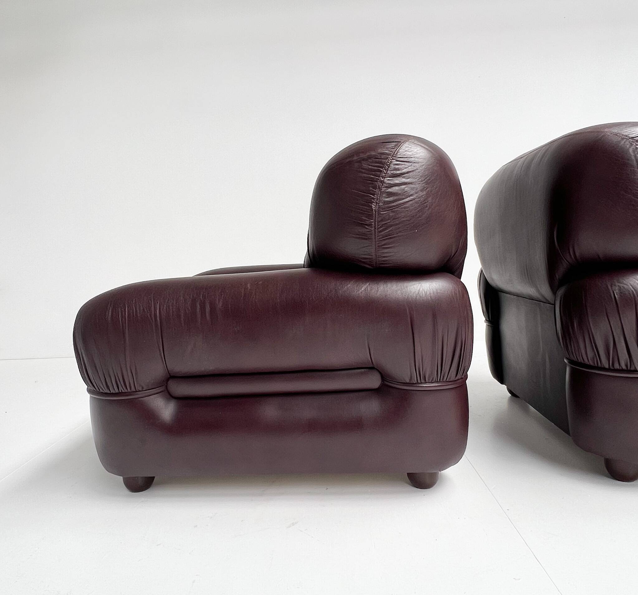 Italian lounge chair attributed to Sapporo, 1970s