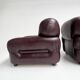 Fauteuil lounge italien attribué à Sapporo, années 1970