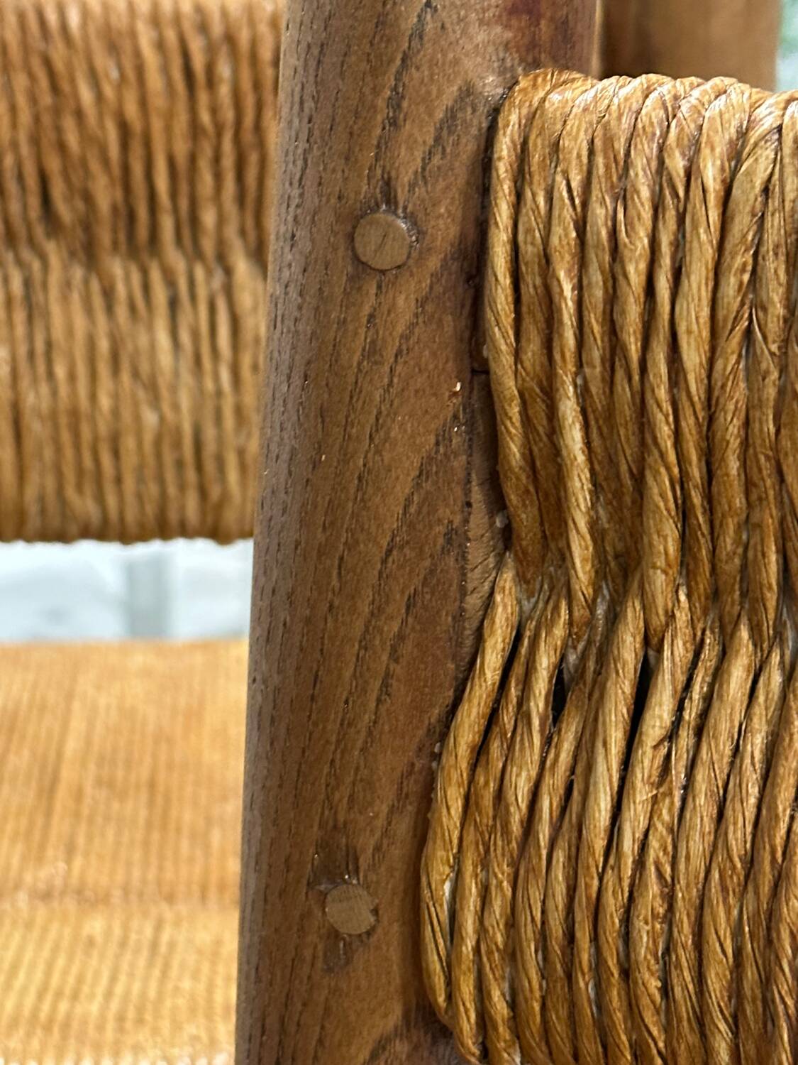 Set of 4 Méribel chairs by Charlotte Perriand 1950