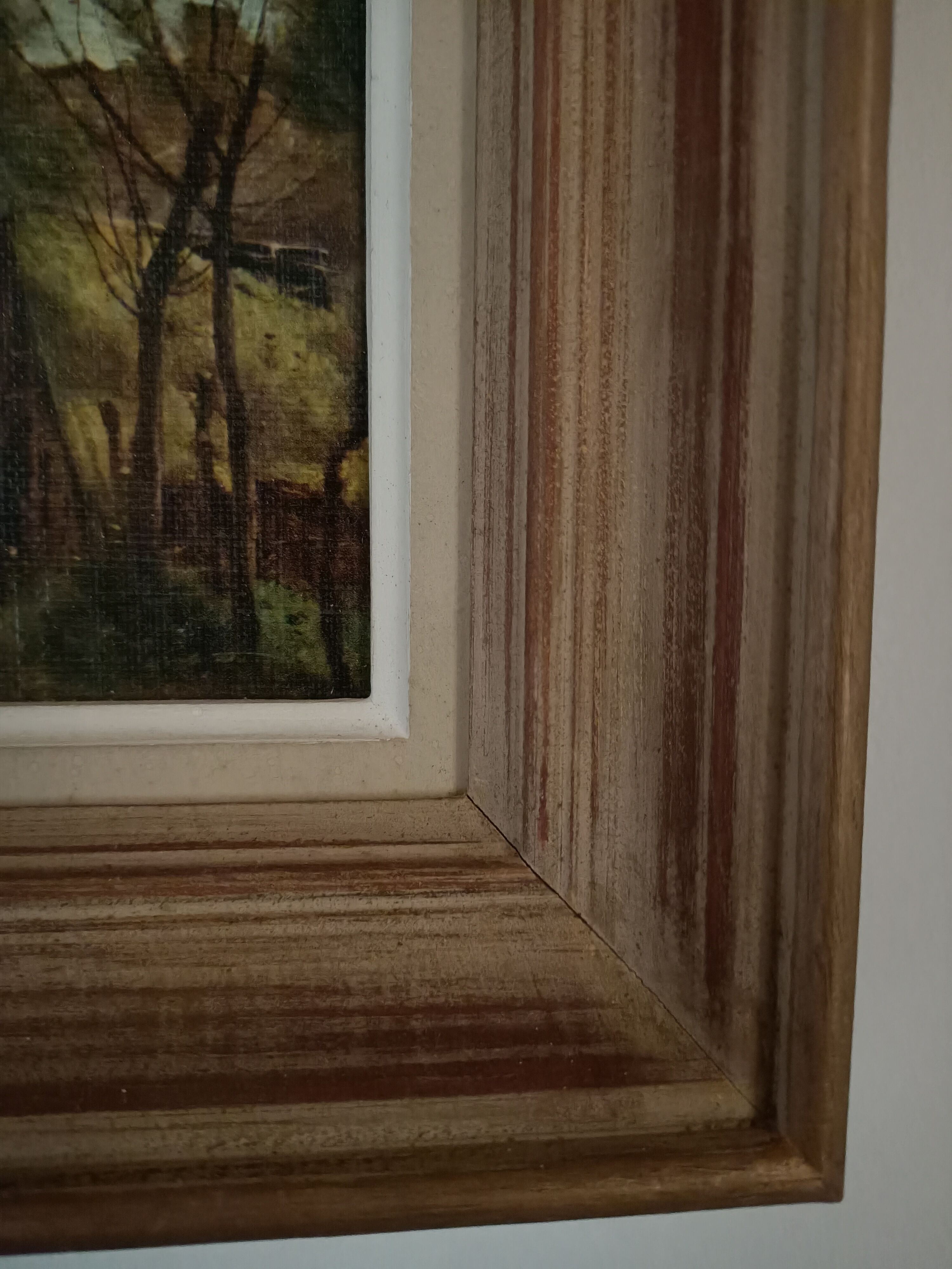 Framed reproduction Corot