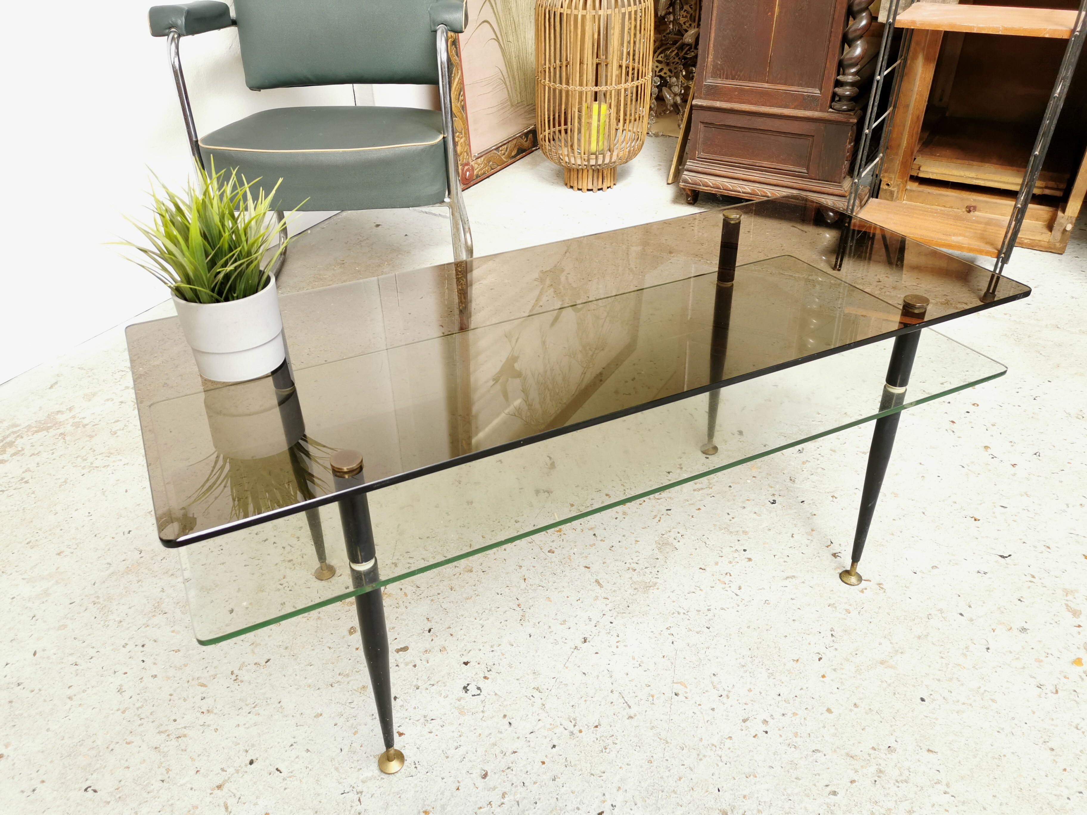 Vintage modernist coffee table 1950