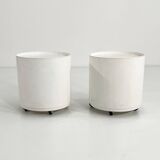 Paire de tables de nuit, Componibili par Anna Castelli pour Kartell, 1970