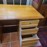Oak minister's desk from the 60s