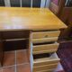 Oak minister's desk from the 60s