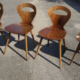 Set of 4 chairs baumann model "Ant" 1960