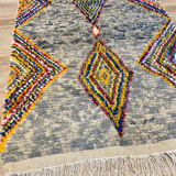 Tapis berbère coloré
