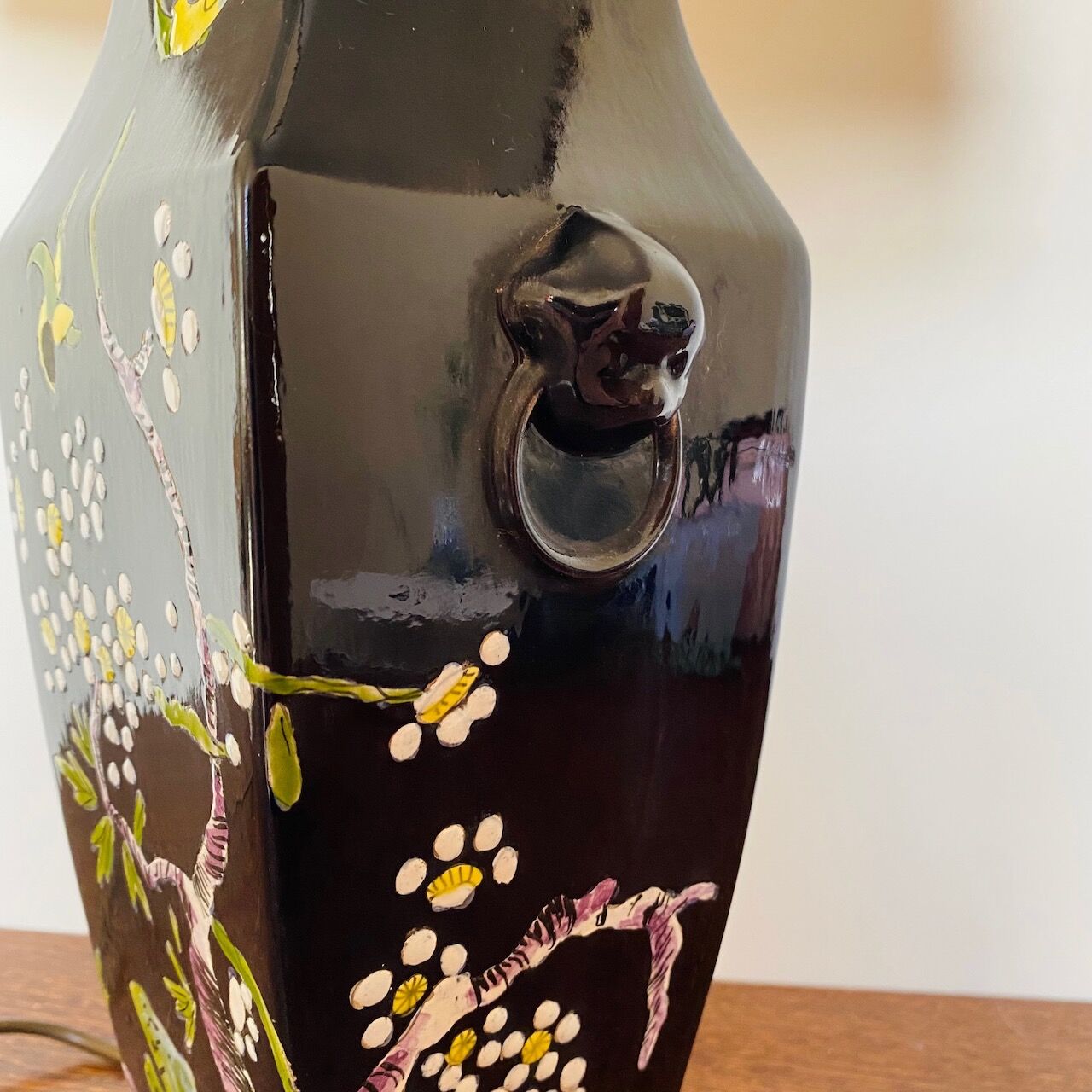 Faience d'art de Rodez table lamp