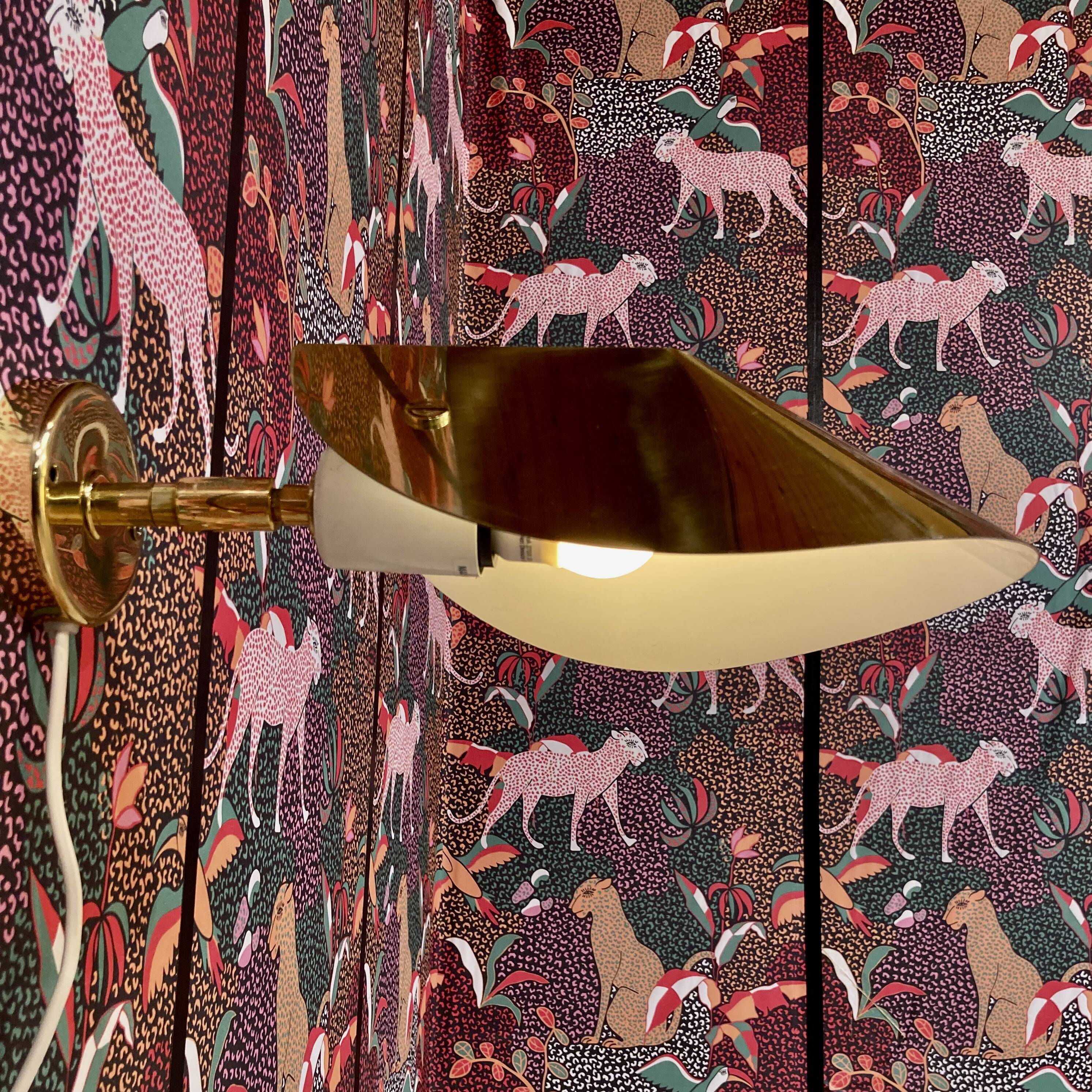 Large modular wall light Scandinavian design.