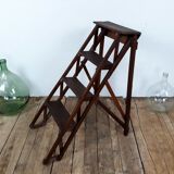 Former painter wooden stepladder