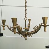 Bronze chandelier