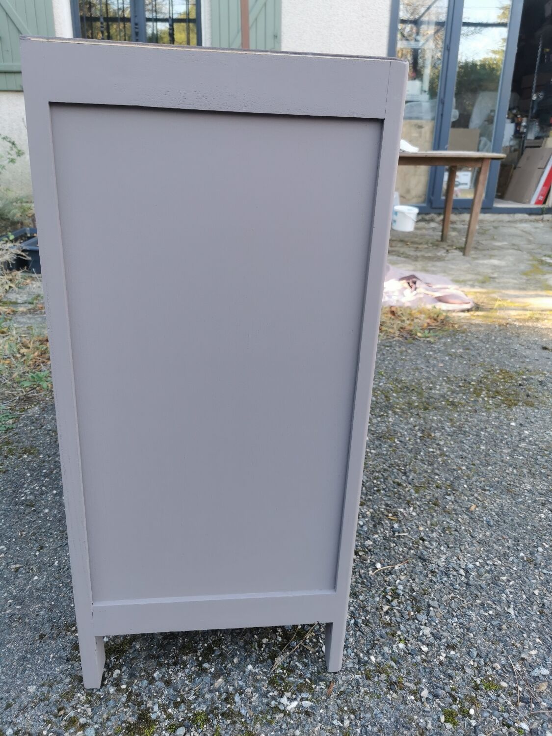 Commode vintage rénovée