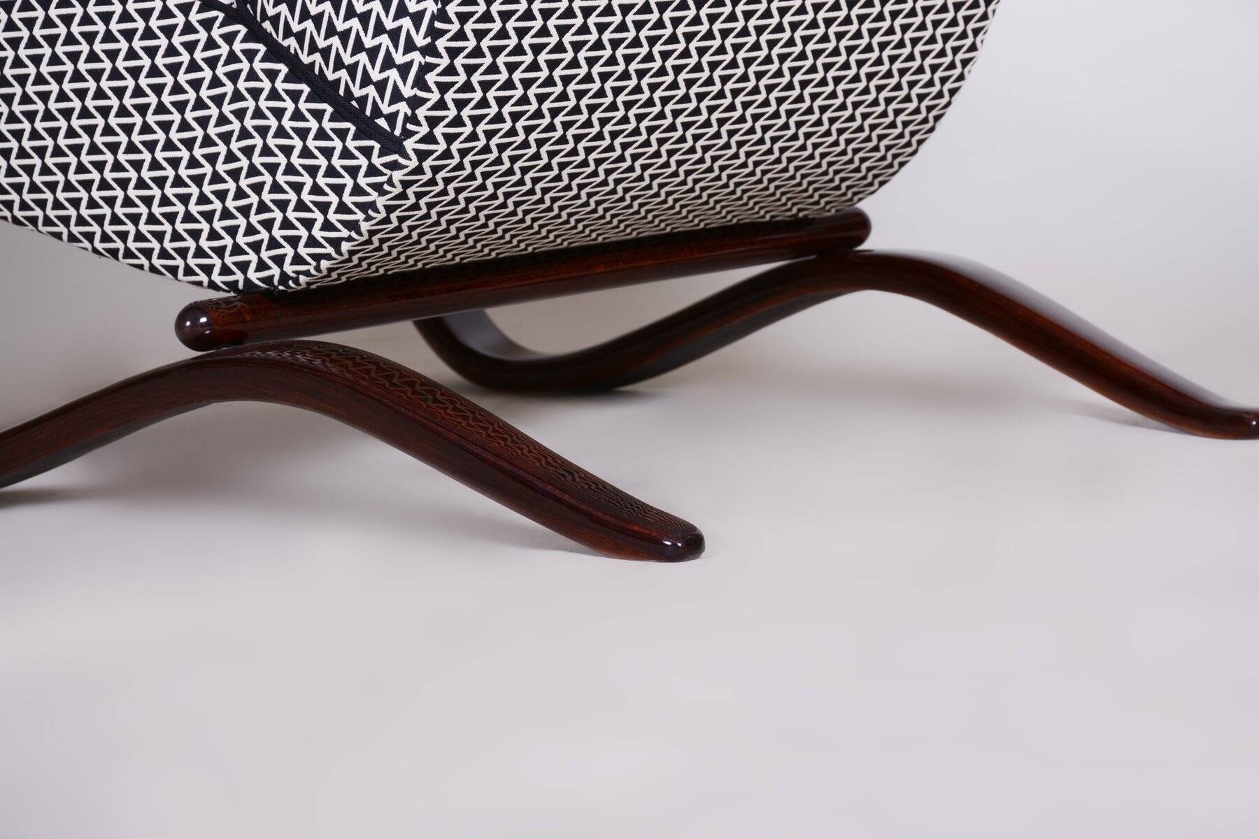 Art Deco Lounge Chairs by J. Halabala for Up Závody, 1930s, Set of 2