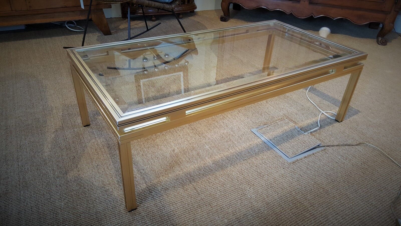 Coffee table design Pierre Vandel 70s