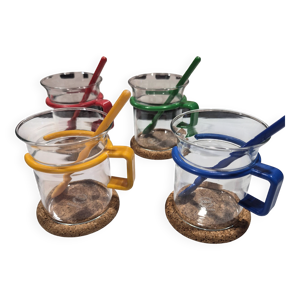 Set de 4 tasses ''bistro''